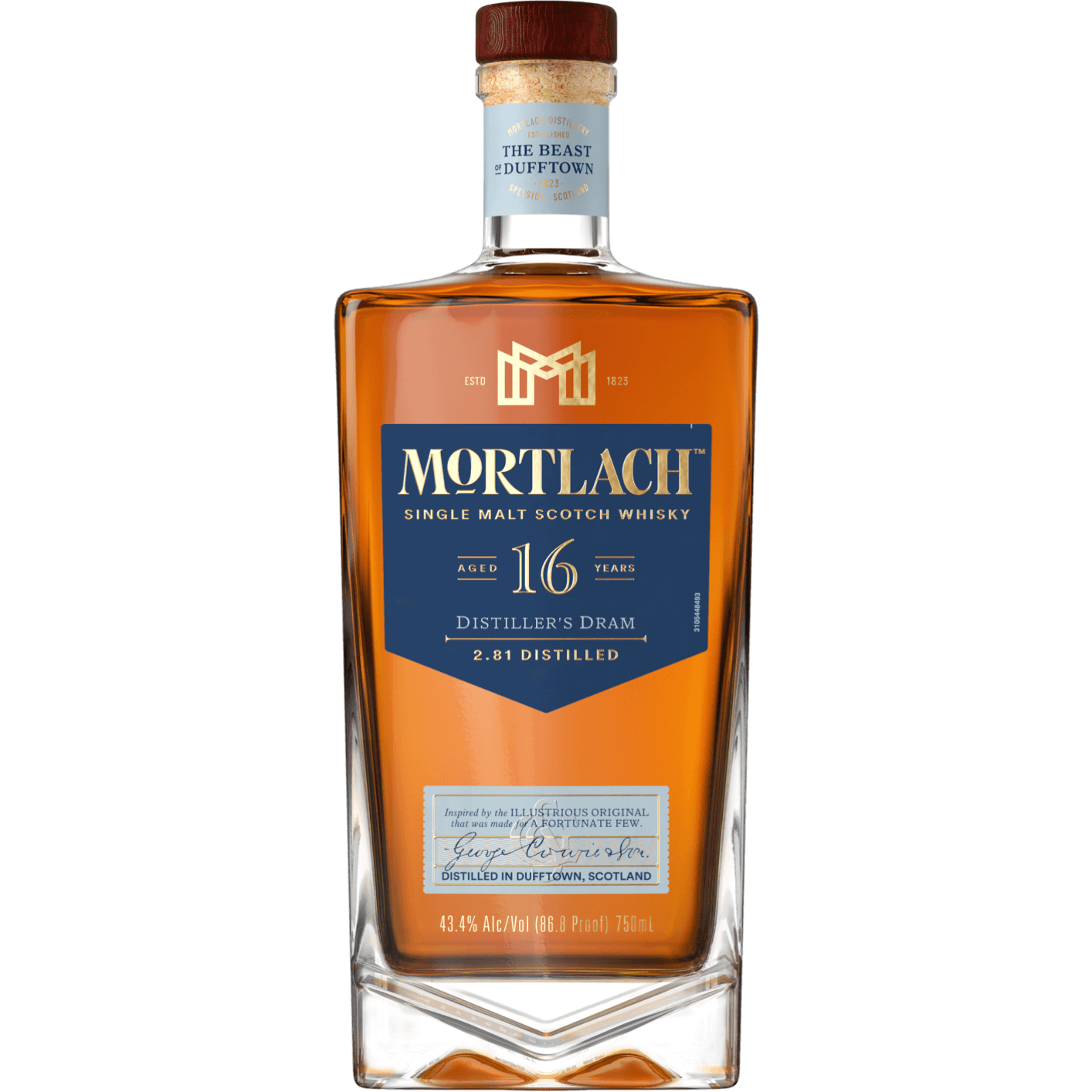 Mortlach 16 Year Single Malt Scotch Whiskey (750 ml) | Keg N Bottle