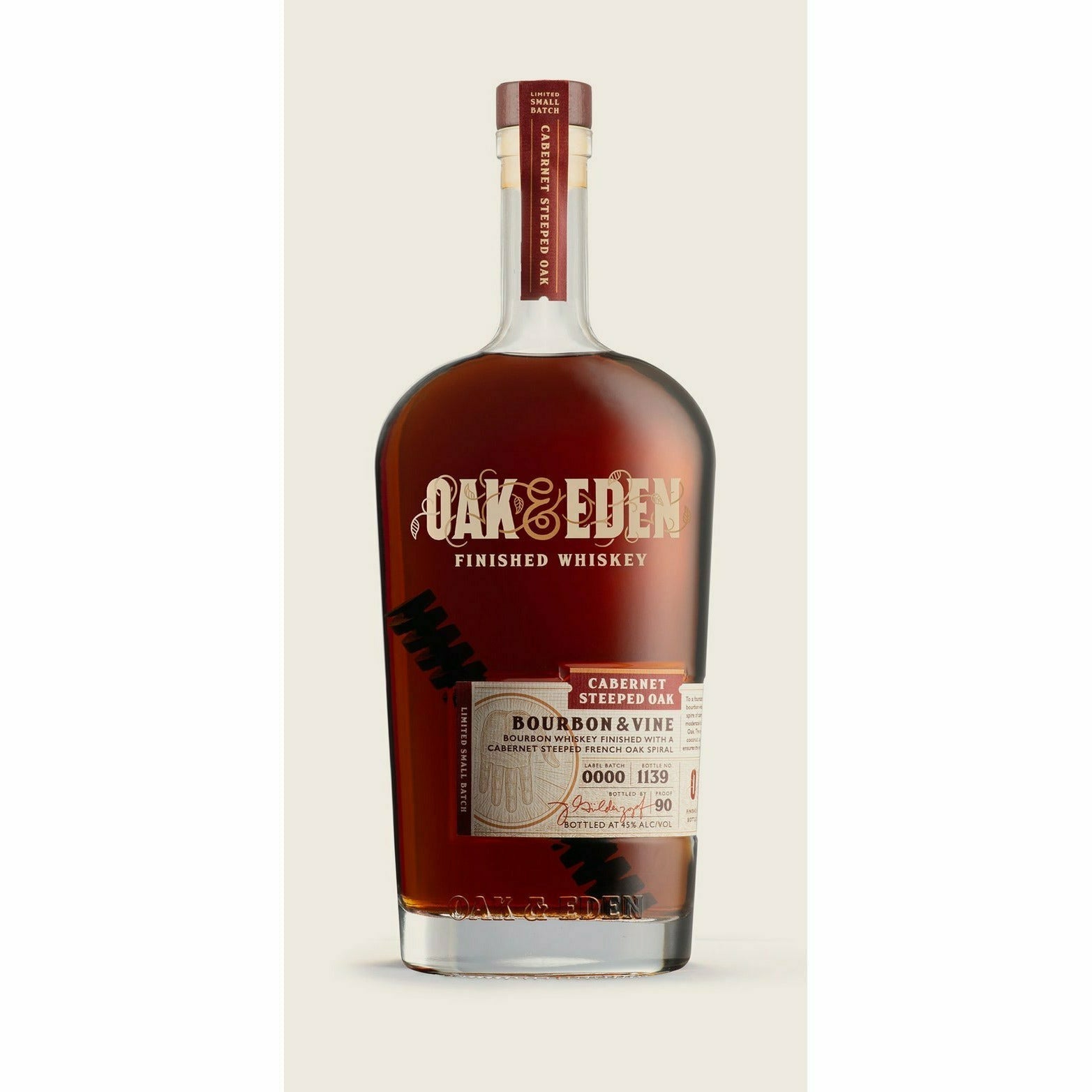 Oak & Eden Bourbon and Vine Whiskey (750 ml) | Keg N Bottle