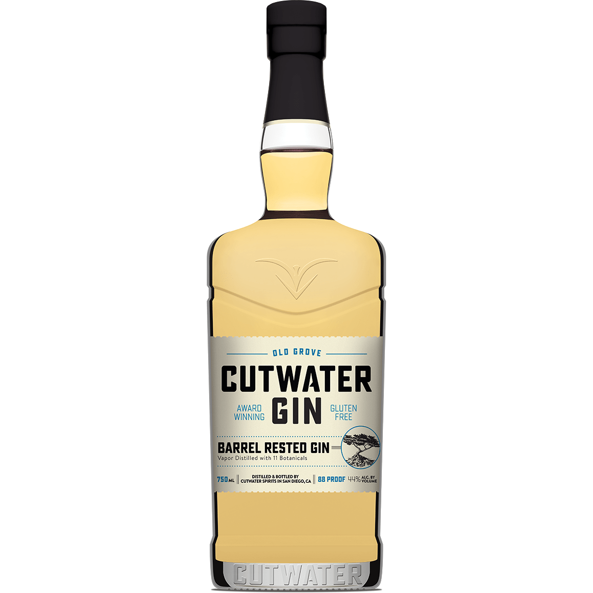 Old Grove Cutwater Barrel Rested Gin 750 ml | Keg N Bottle
