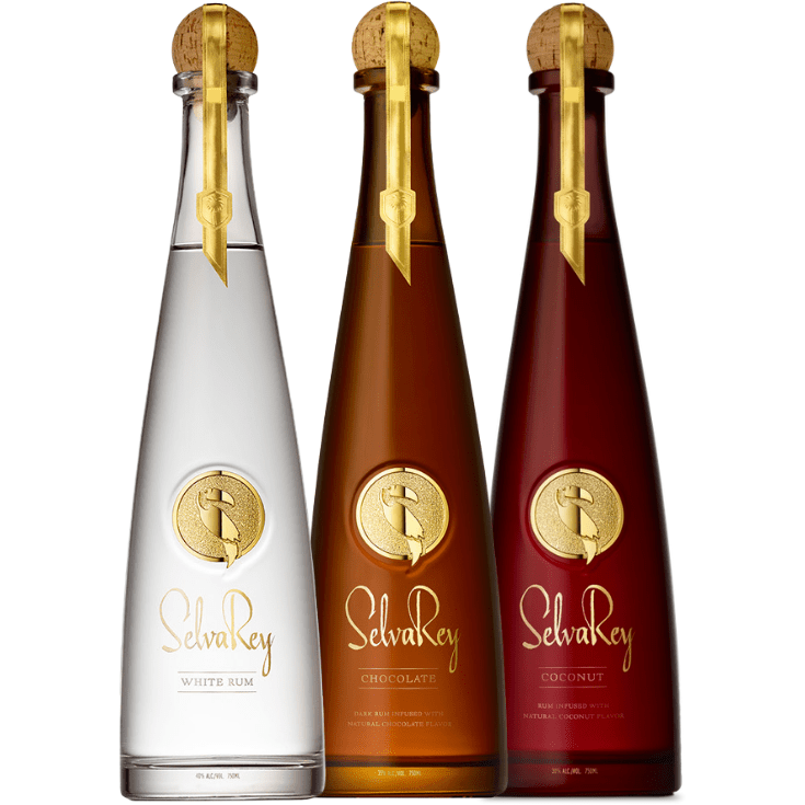 SelvaRey 3pk White Rum, Chocolate Rum, Coconut Rum 750ML | Keg N Bottle