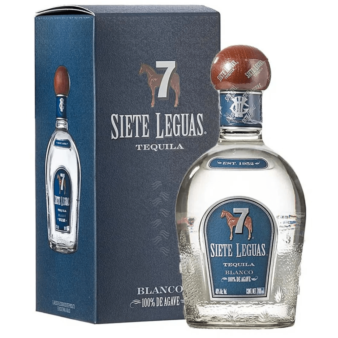 Siete Leguas Tequila Blanco (700 ml) | Keg N Bottle