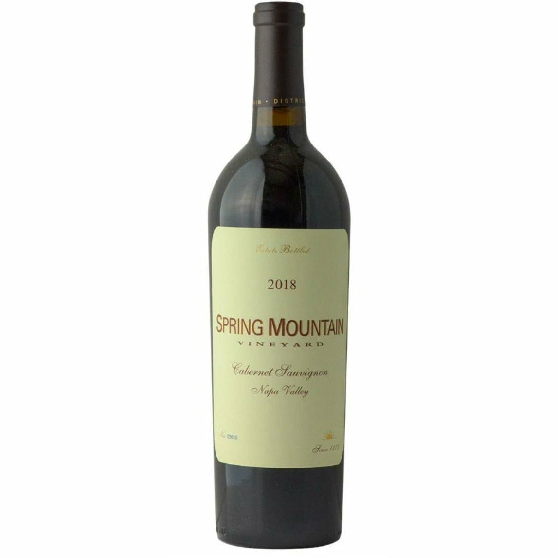 Spring Mountain Napa Valley Estate Cabernet Sauvignon (750mL) | Keg N Bottle