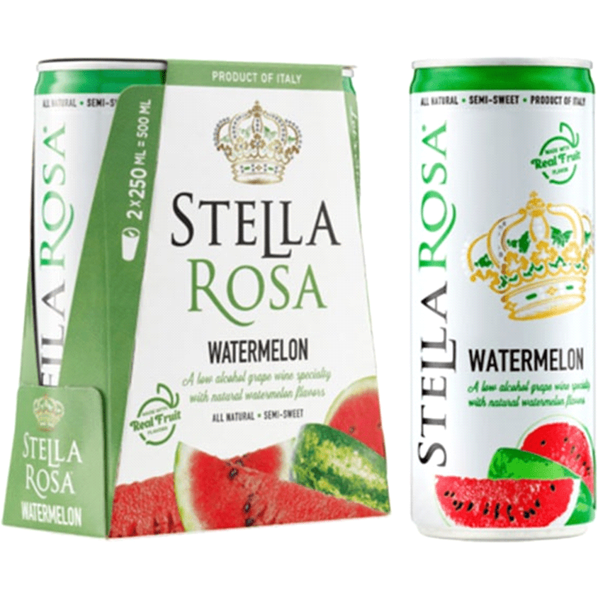 Stella Rosa Watermelon Cans (2 Pack) | Keg N Bottle