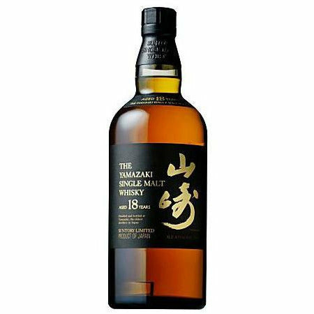 Suntory Yamazaki 18 Year Japanese Single Malt Scotch Whiskey  (750mL)