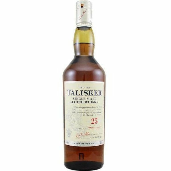 Talisker 25 Year Single Malt Scotch Whisky (750 ml) | Keg N Bottle