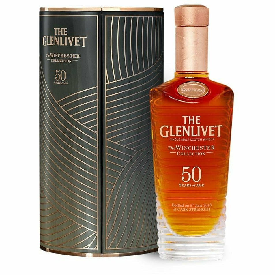 The Glenlivet 50 Year Single Malt Scotch Whisky 750 ml | Keg N Bottle