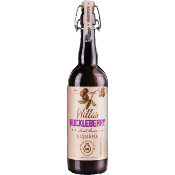 Willie's Huckleberry Sweet Cream Liqueur (750 mL) | Keg N Bottle