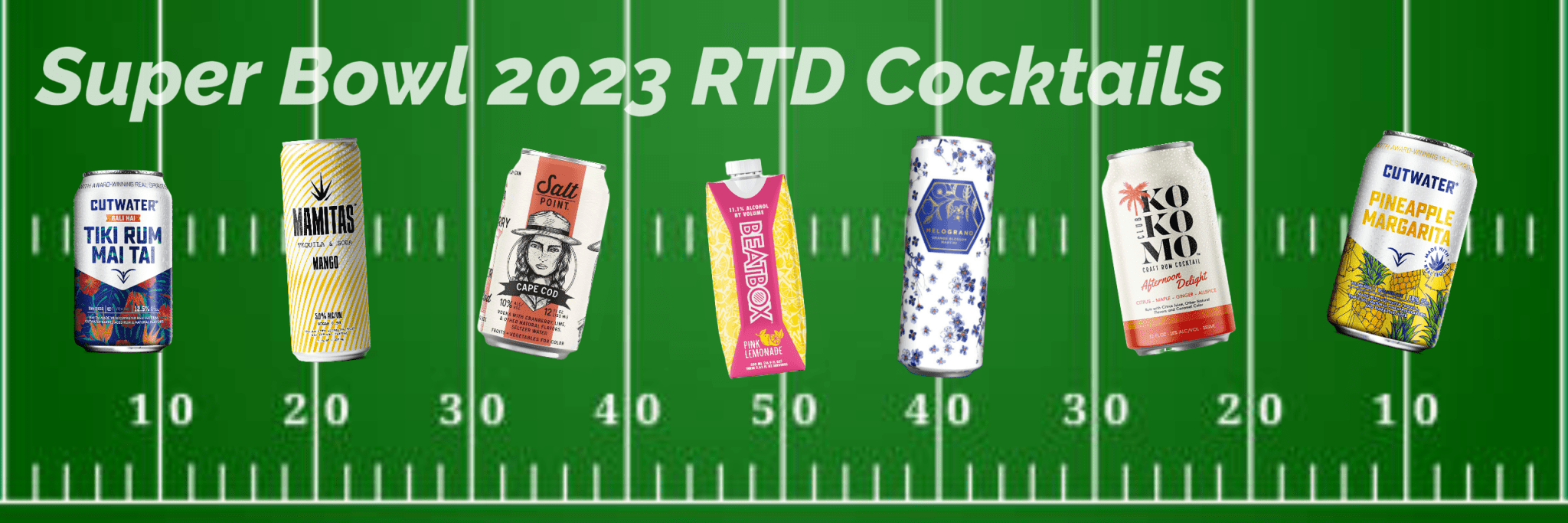 No Prep Needed - 6 Canned Cocktail Brands For Your Super Bowl Party - Keg N Bottle