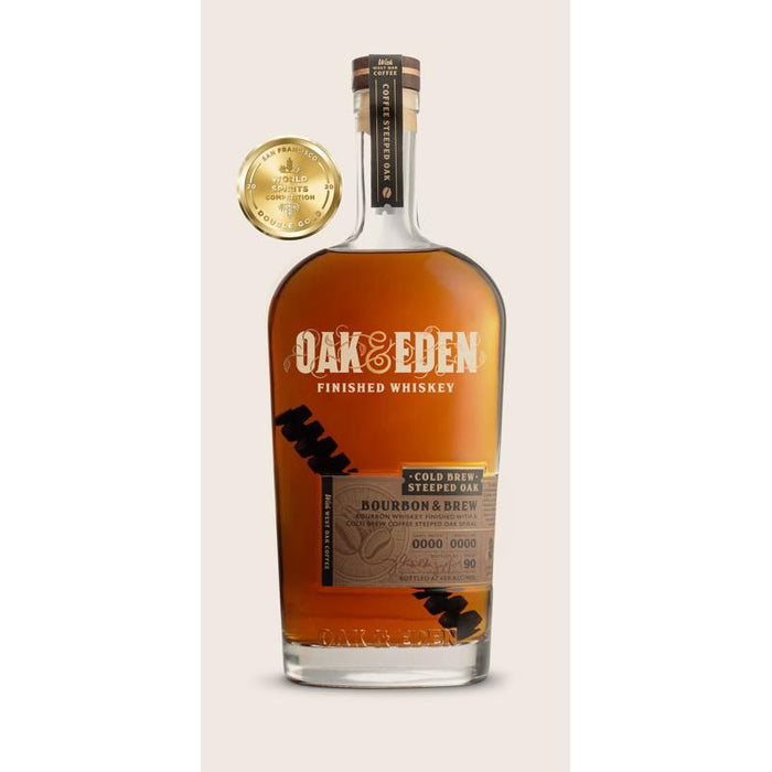 Oak & Eden Bourbon and Brew Whiskey (750 ml)