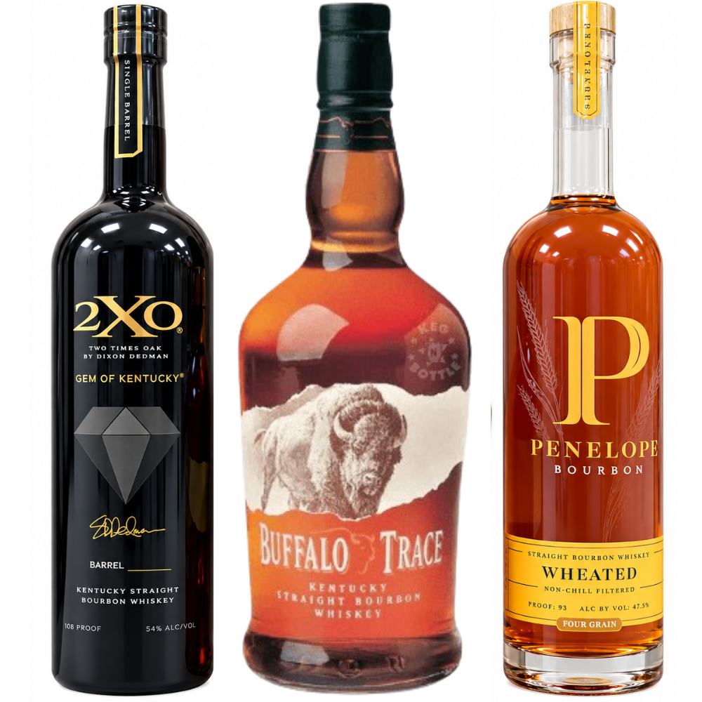 Penelope's Buffalo Gem Bourbon Whiskey Combo Pack (3 x 750mL)