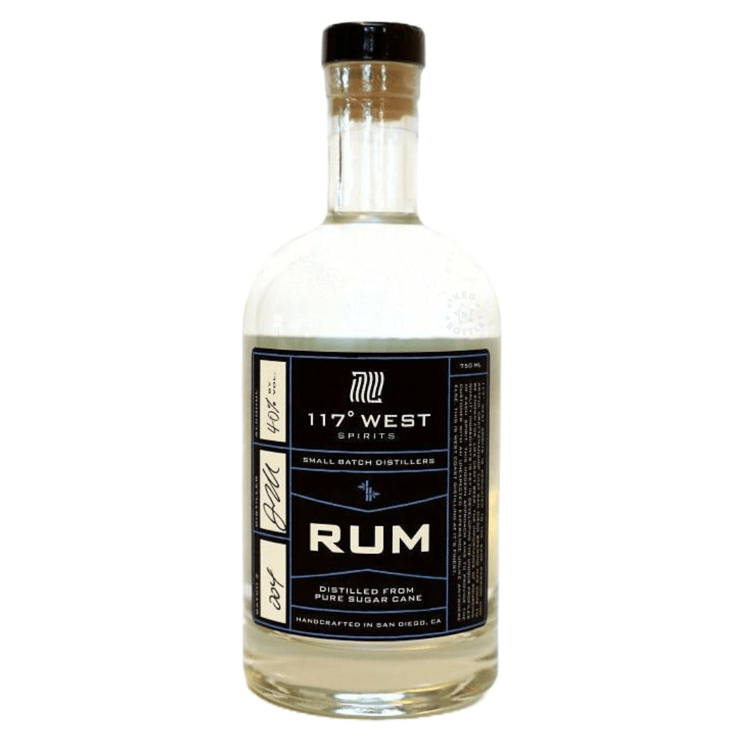 117° West Small Batch Rum (750 ml) | Keg N Bottle