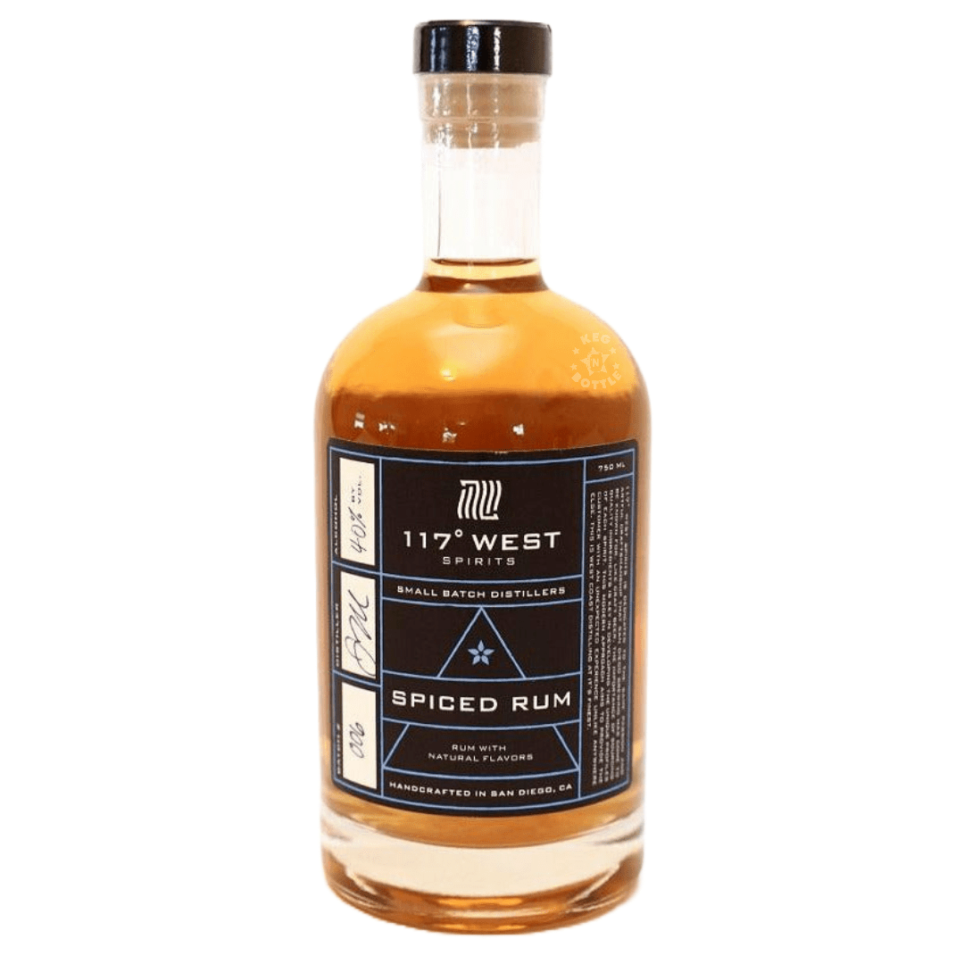 117° West Small Batch Spiced Rum (750 mL) | Keg N Bottle