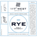 117° West Spirits Rye Malt Whiskey (750 ml) | Keg N Bottle
