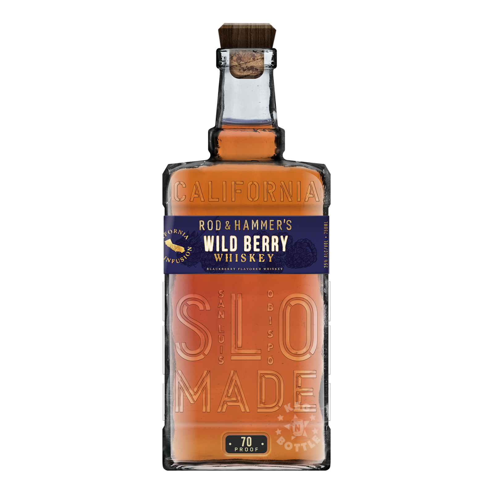 Rod & Hammer's Rye Wild Berry Flavored American Whiskey (750 ml)