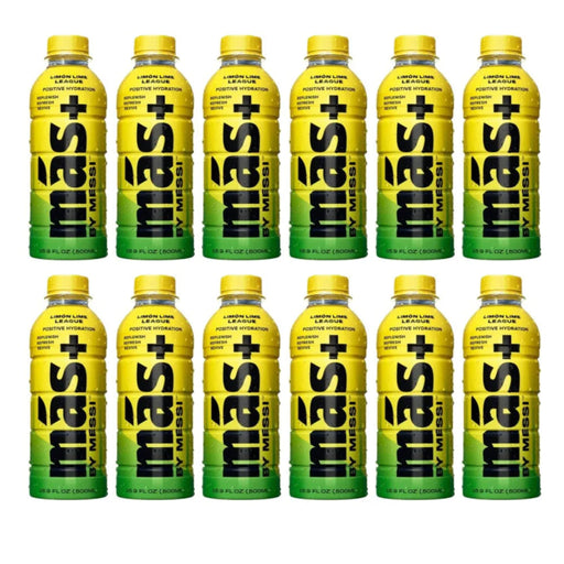 Mas+ Limon Lime League Positive Hydration