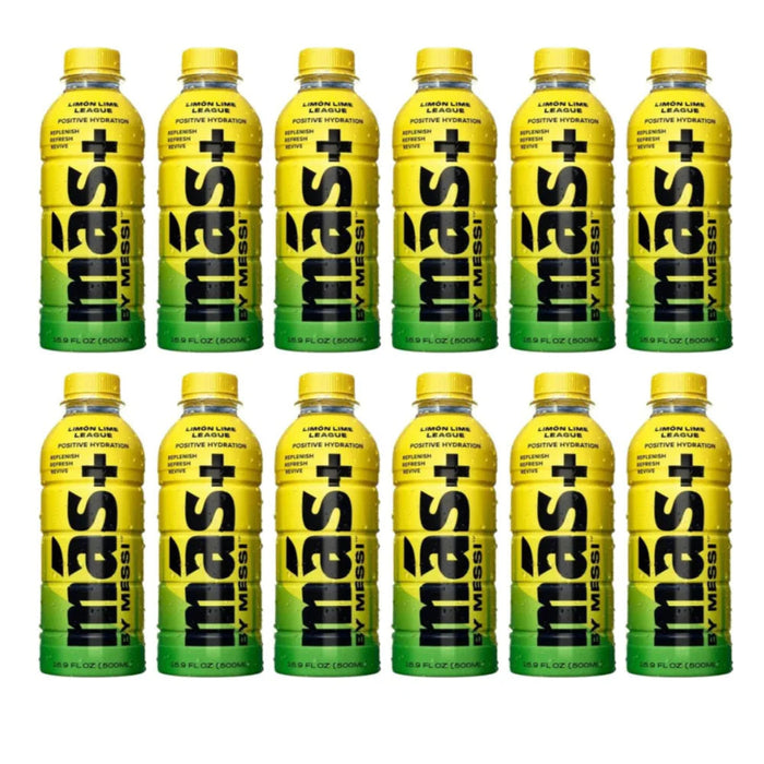 Mas+ Limon Lime League Positive Hydration