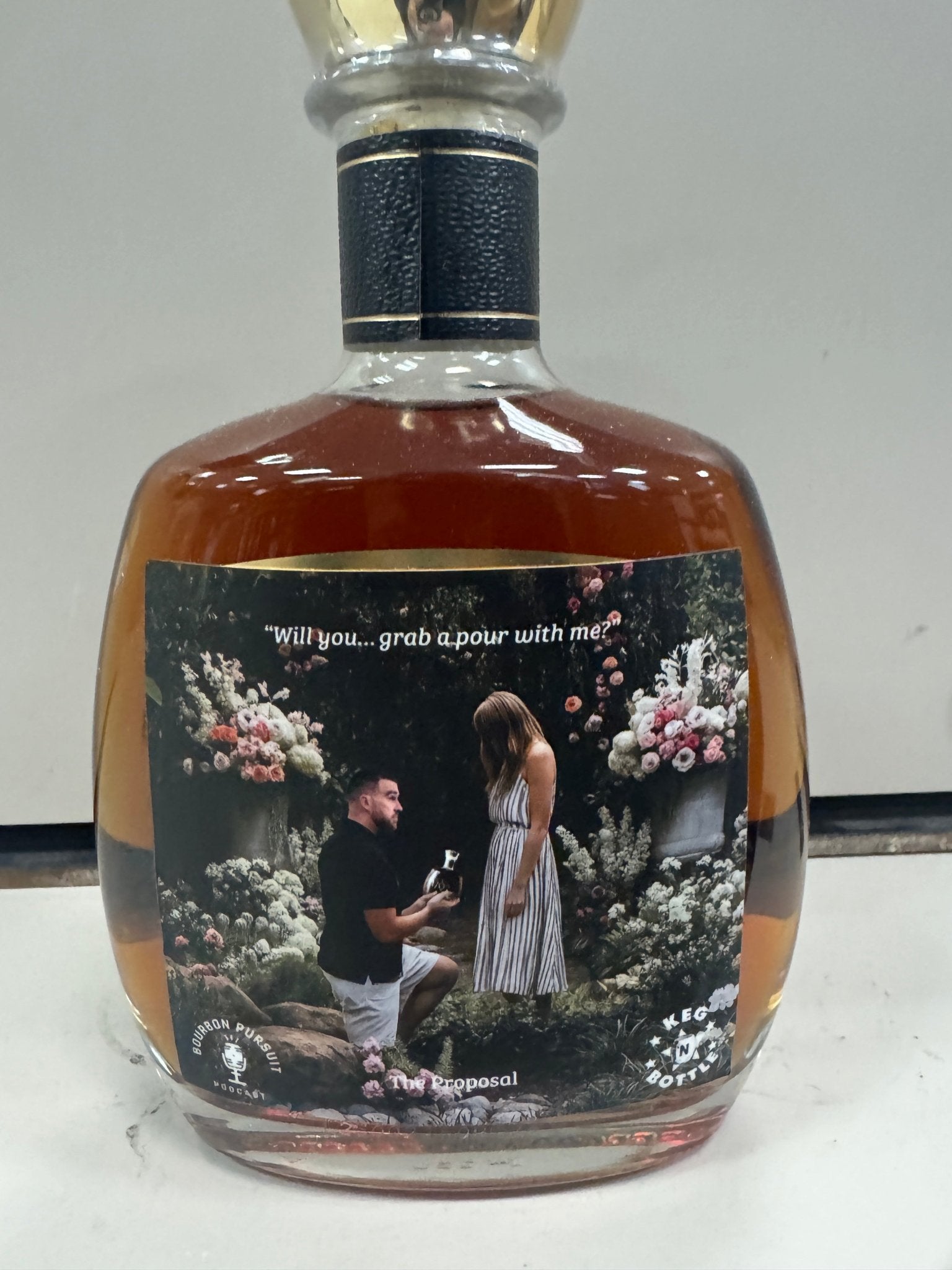 1792 Single Barrel Select Bourbon (The Proposal) - Bourbon Pursuit & Keg N Bottle Private Barrel Pick 750 ml | Keg N Bottle