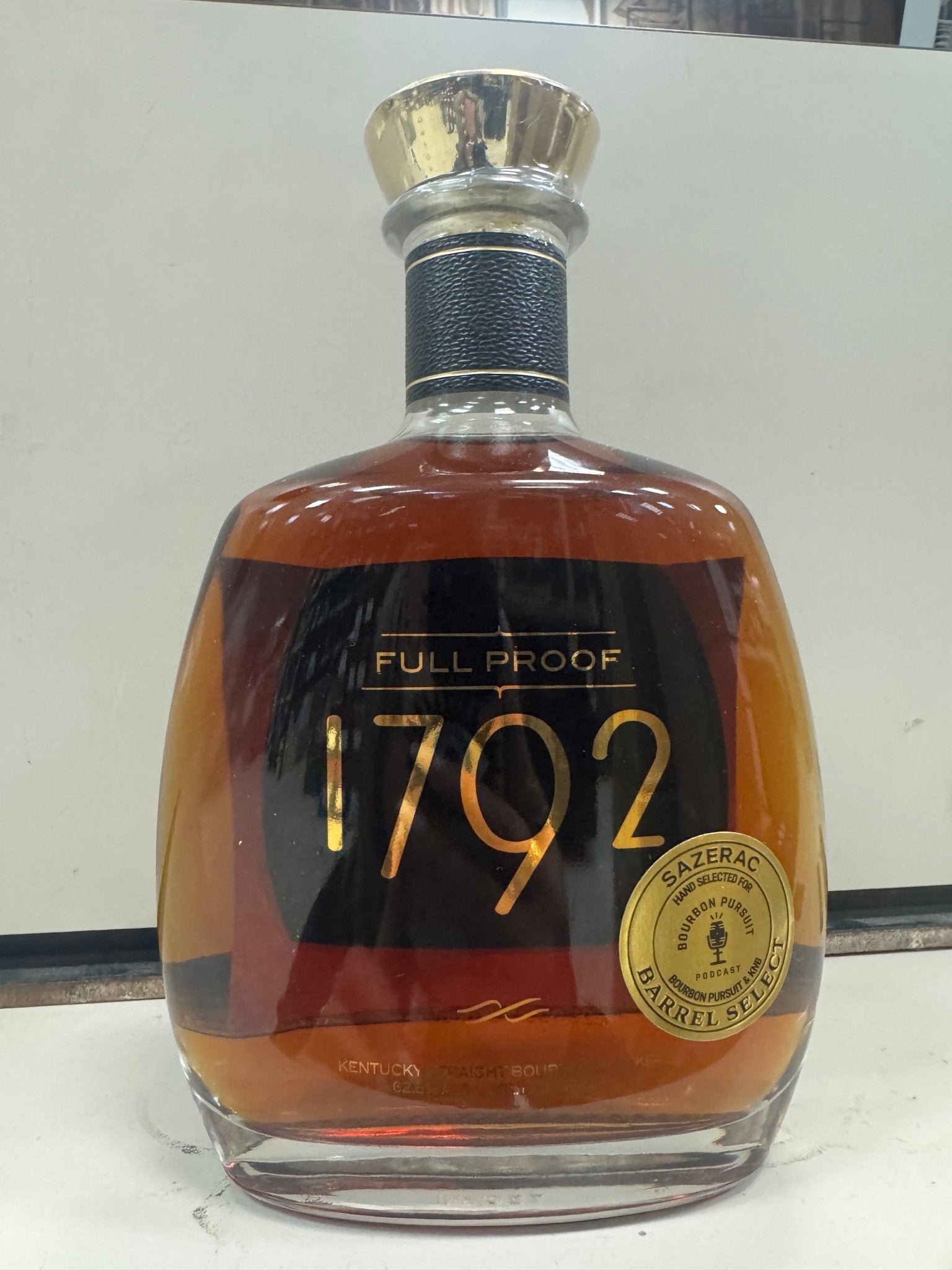 1792 Single Barrel Select Bourbon (The Proposal) - Bourbon Pursuit & Keg N Bottle Private Barrel Pick 750 ml | Keg N Bottle