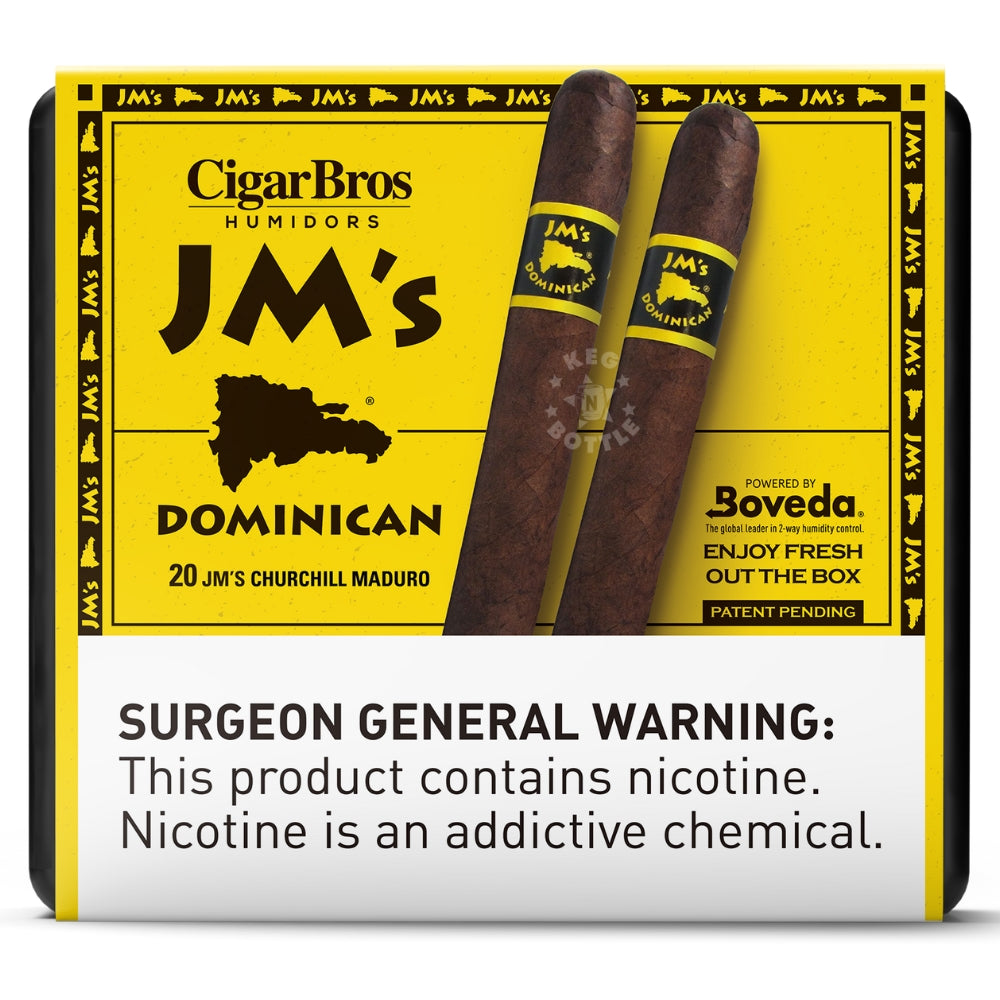 JM's Premium Cigars Set + Personal Humidor by CigarBros