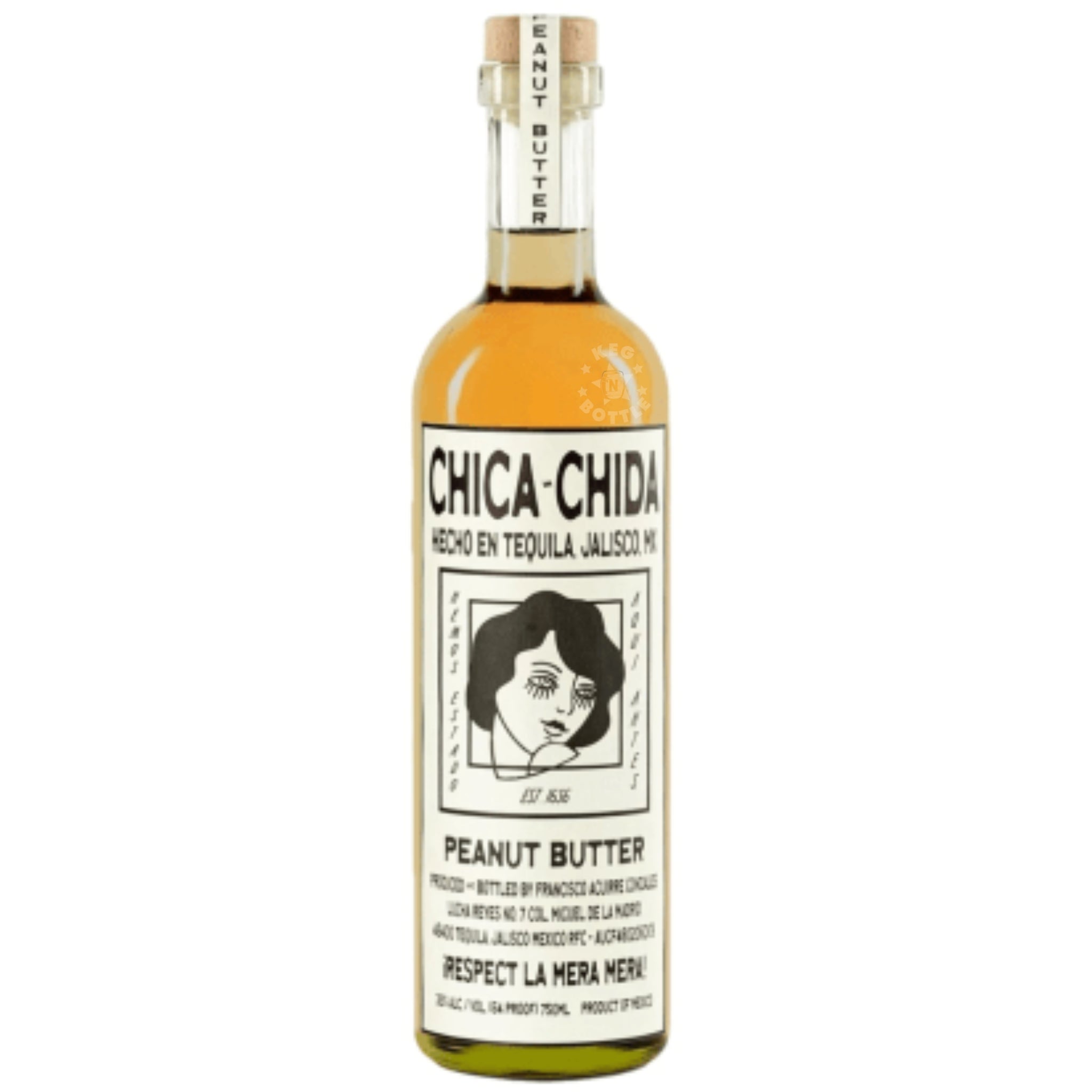 Chica Chida Peanut Butter Agave Spirit (750mL) | Keg N Bottle