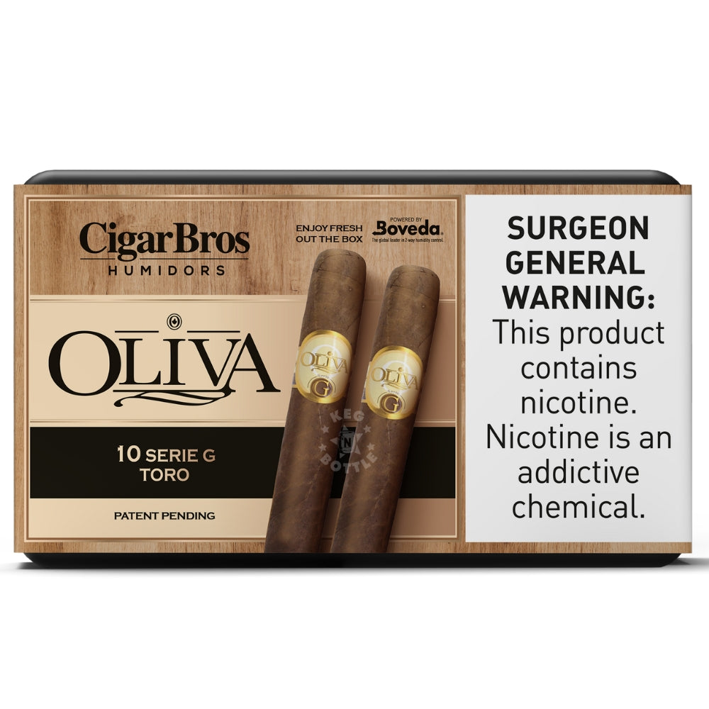 Oliva Variety Premium Cigars Set + Personal Humidor by CigarBros