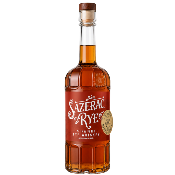 Sazerac Rye Keg N Bottle Barrel Pick "Live Country Drink Rye" Whiskey (750mL)