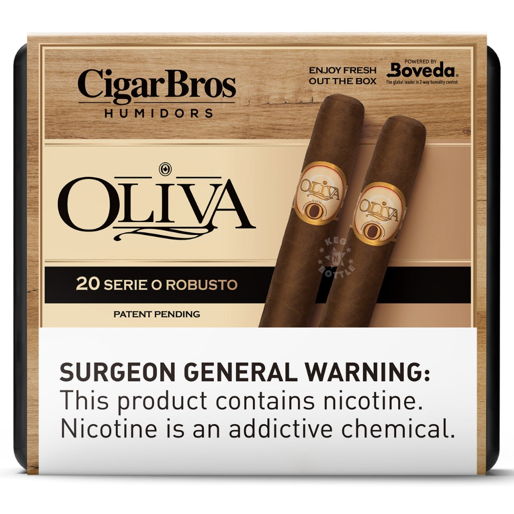 Oliva Variety Premium Cigars Set + Personal Humidor by CigarBros