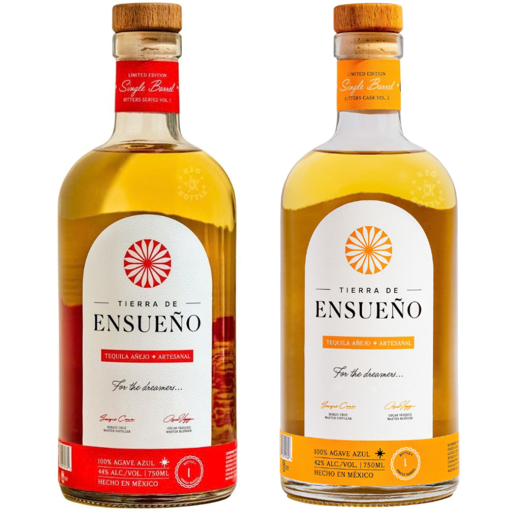 Tierra de Ensueño Tequila Collective Single Barrel Añejo Duo (2 x 750mL)