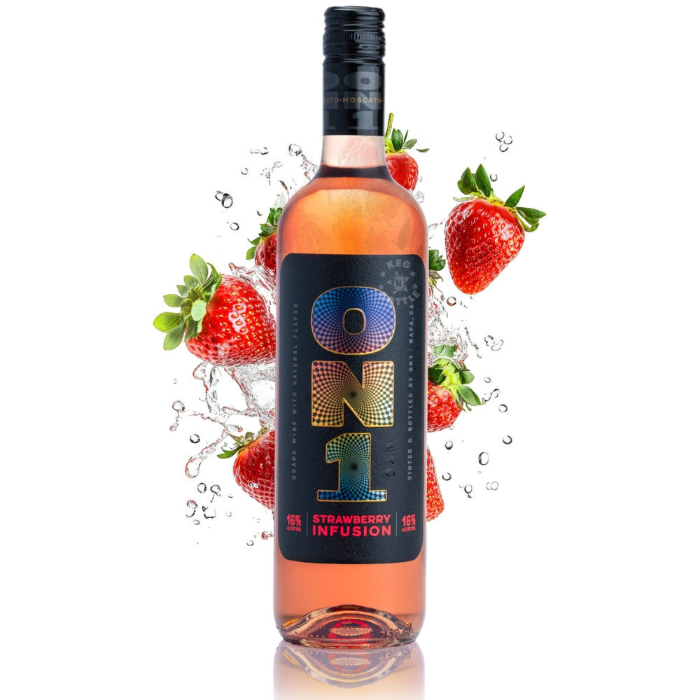 ON1 Strawberry Infusion Wine - Pack of 2 (2 x 750mL)