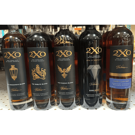 2XO By Dixon Dedman Signed Bottle Whiskey Combo Pack (5 x 750 ml) - Keg N Bottle