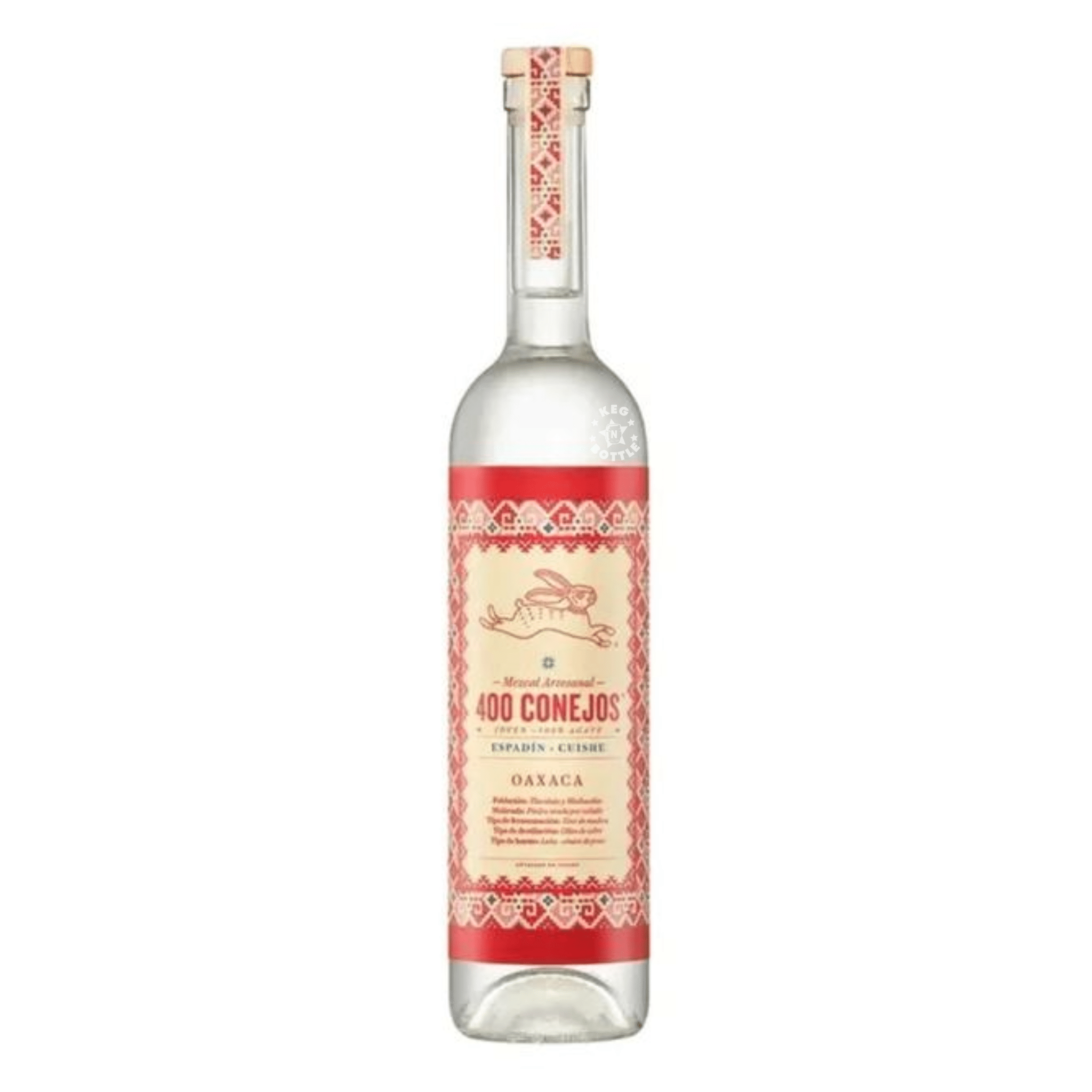400 Conejos Espadin Cuishe Oaxaca Mezcal (750 ml) | Keg N Bottle