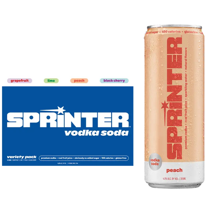 Kylie Jenner's Sprinter Vodka Soda Variety Pack (8pk)
