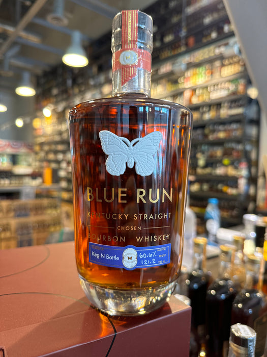 Blue Run Chosen Keg N Bottle Single Barrel 121.2 proof Kentucky Straight Whiskey (750 ml)