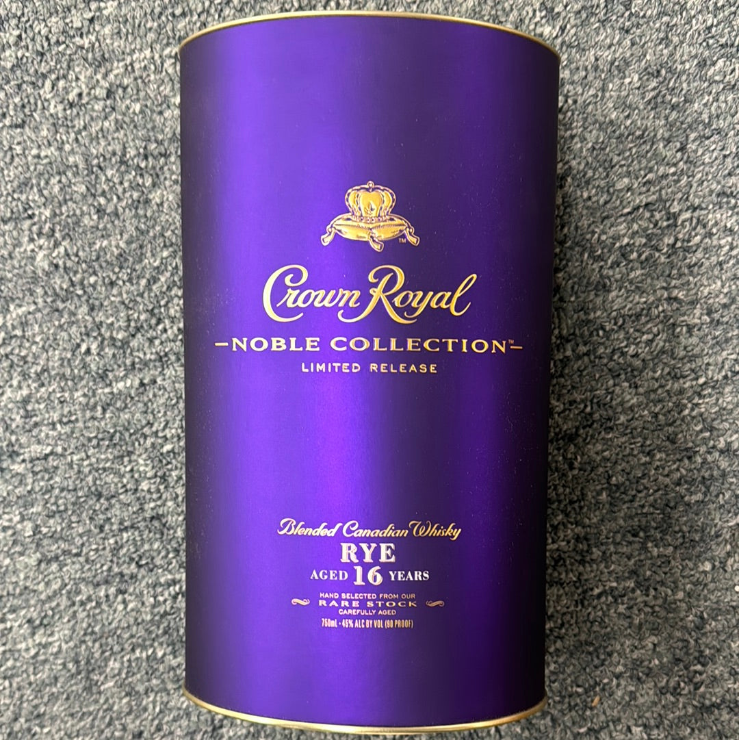 Crown Royal 16 Year Rye Noble Collection Blended Canadian Whiskey (750 —  Keg N Bottle