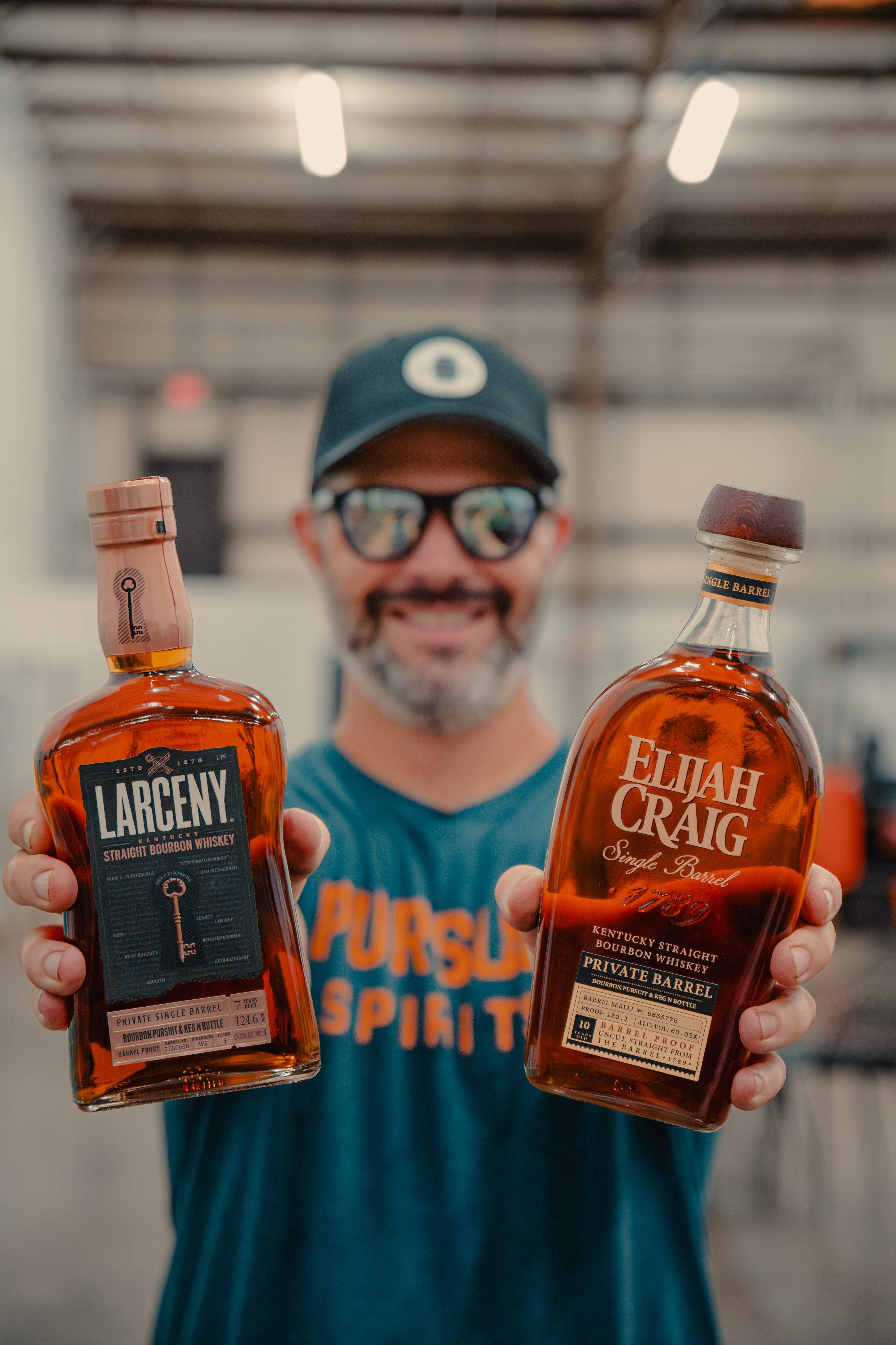 Larceny Private Barrel Proof Bourbon (Barrel #7757866 - The Big Buy) - Bourbon Pursuit & Keg N Bottle Private Barrel Pick 750 ml