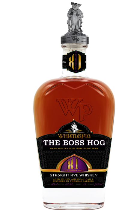 WhistlePig The Boss Hog XI The Juggernaut Straight Rye Whiskey (750mL)