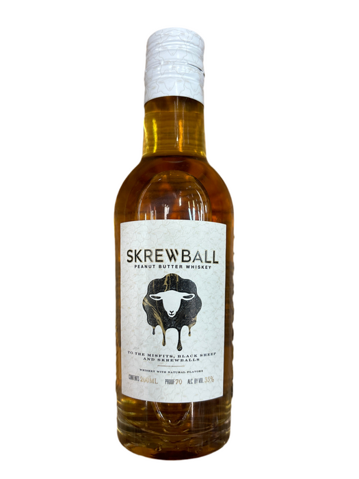 Skrewball Peanut Butter Flavored Whiskey (200 mL)