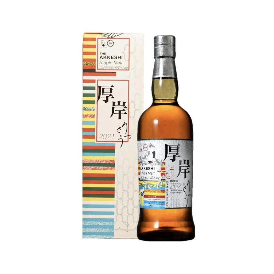 Akkeshi Distillery "Ritto Winter Begins" Japanese Single Malt Whisky (700mL)