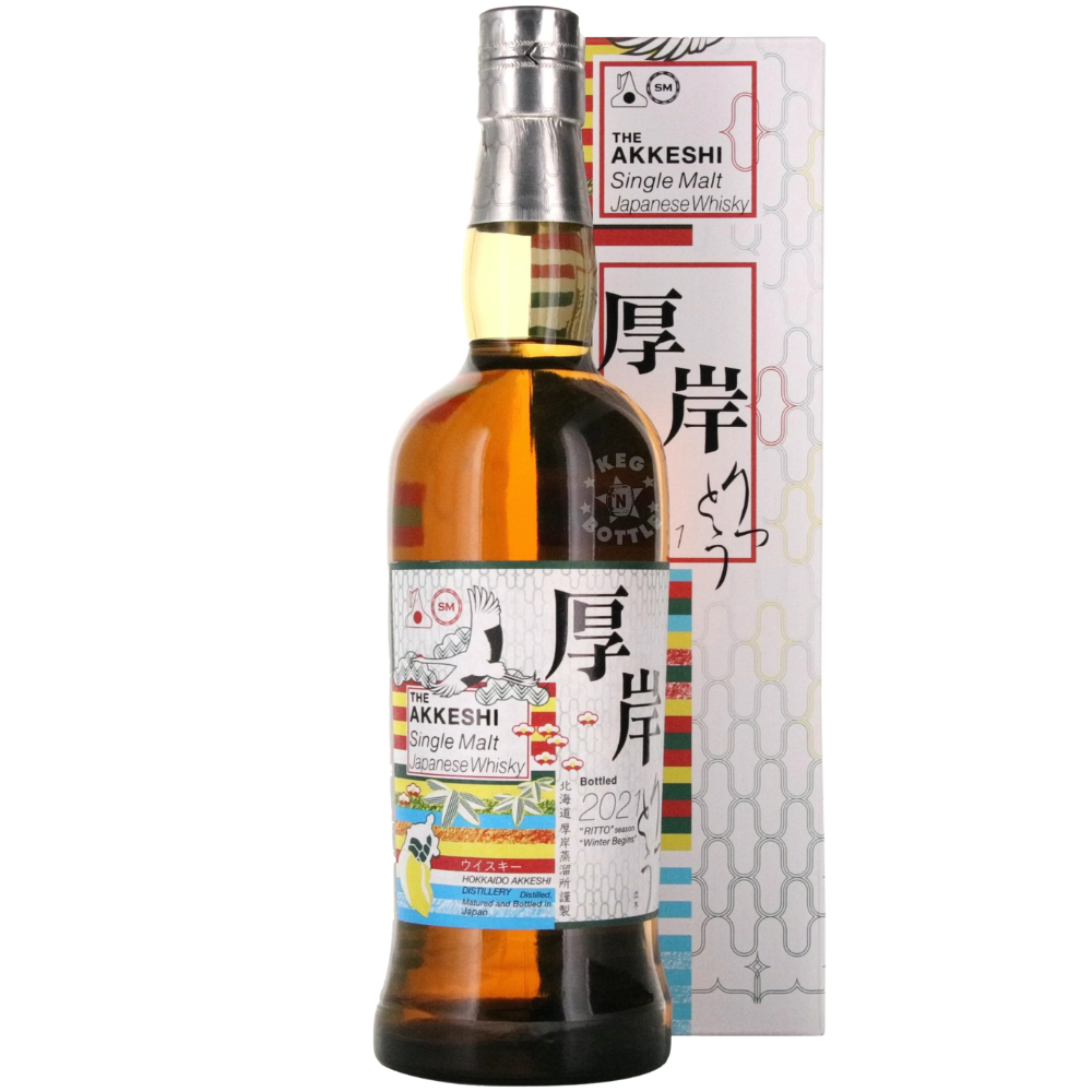 Akkeshi "Ritto Winter Begins" Japanese Whisky (700mL)