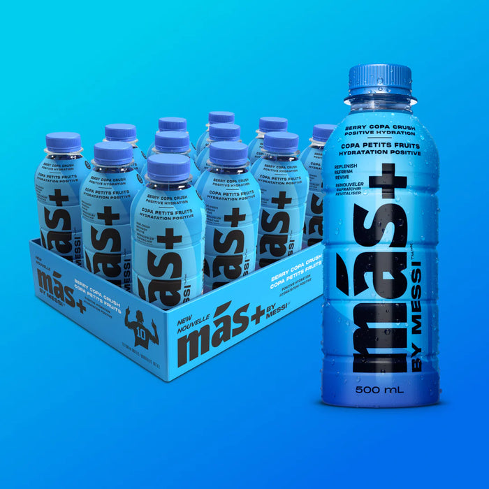 Messi's MAS+ Berry Copa Crush Positive Hydration (12pk)