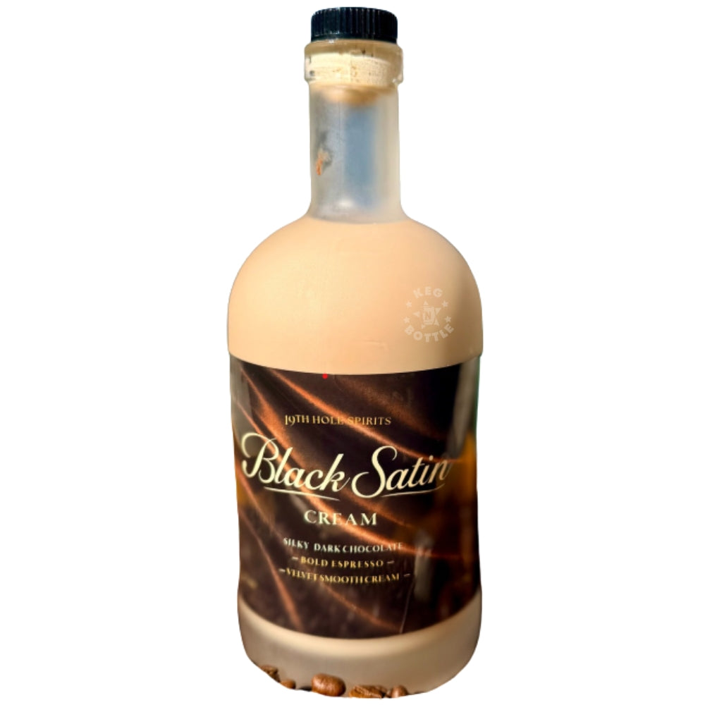 Black Satin Cream Liqueur bottle 750ml dark chocolate espresso cream