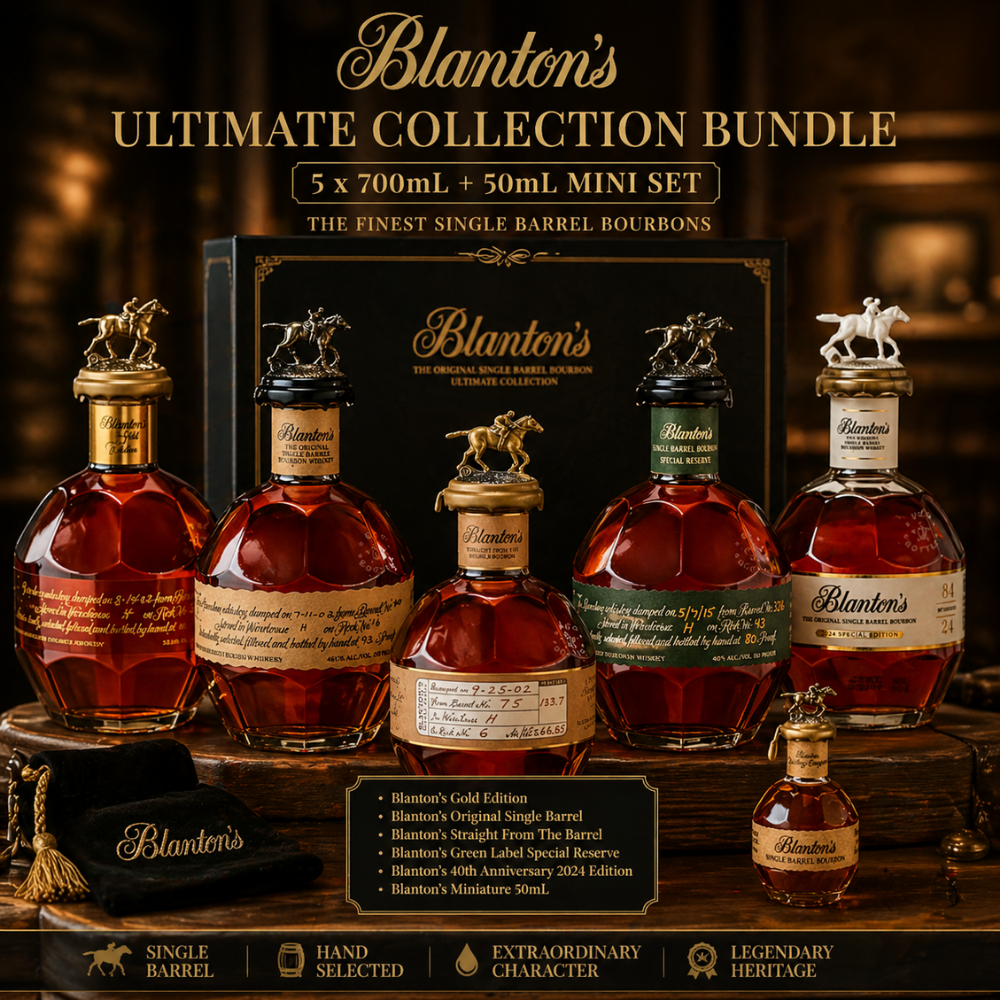Blanton’s Ultimate Collection Bundle 5 x 700ml + 50ml Mini Set