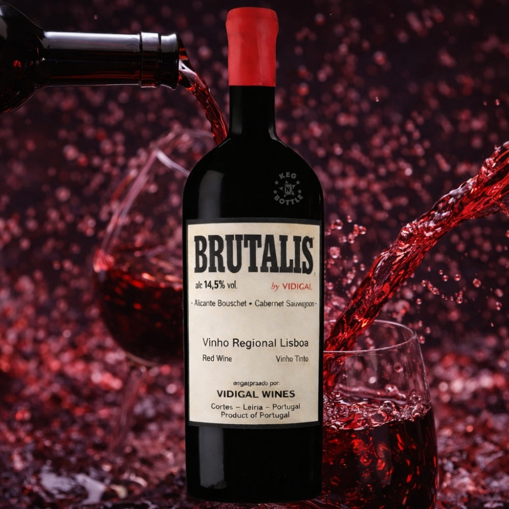 Brutalis by Vidigal Wines Red Blend Lisboa Portugal wine bottle