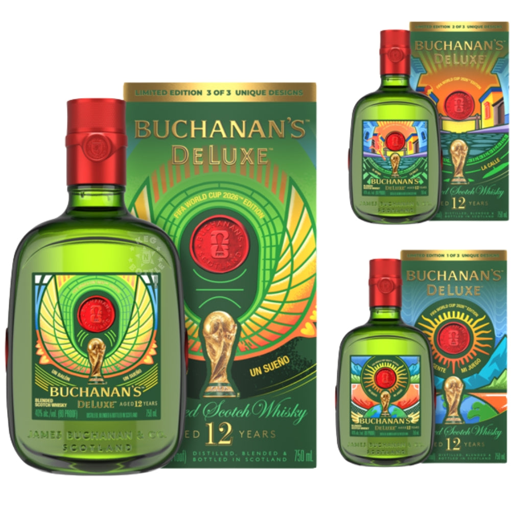Buchanan’s Deluxe FIFA World Cup 2026 limited edition combo 3 bottles 750ml