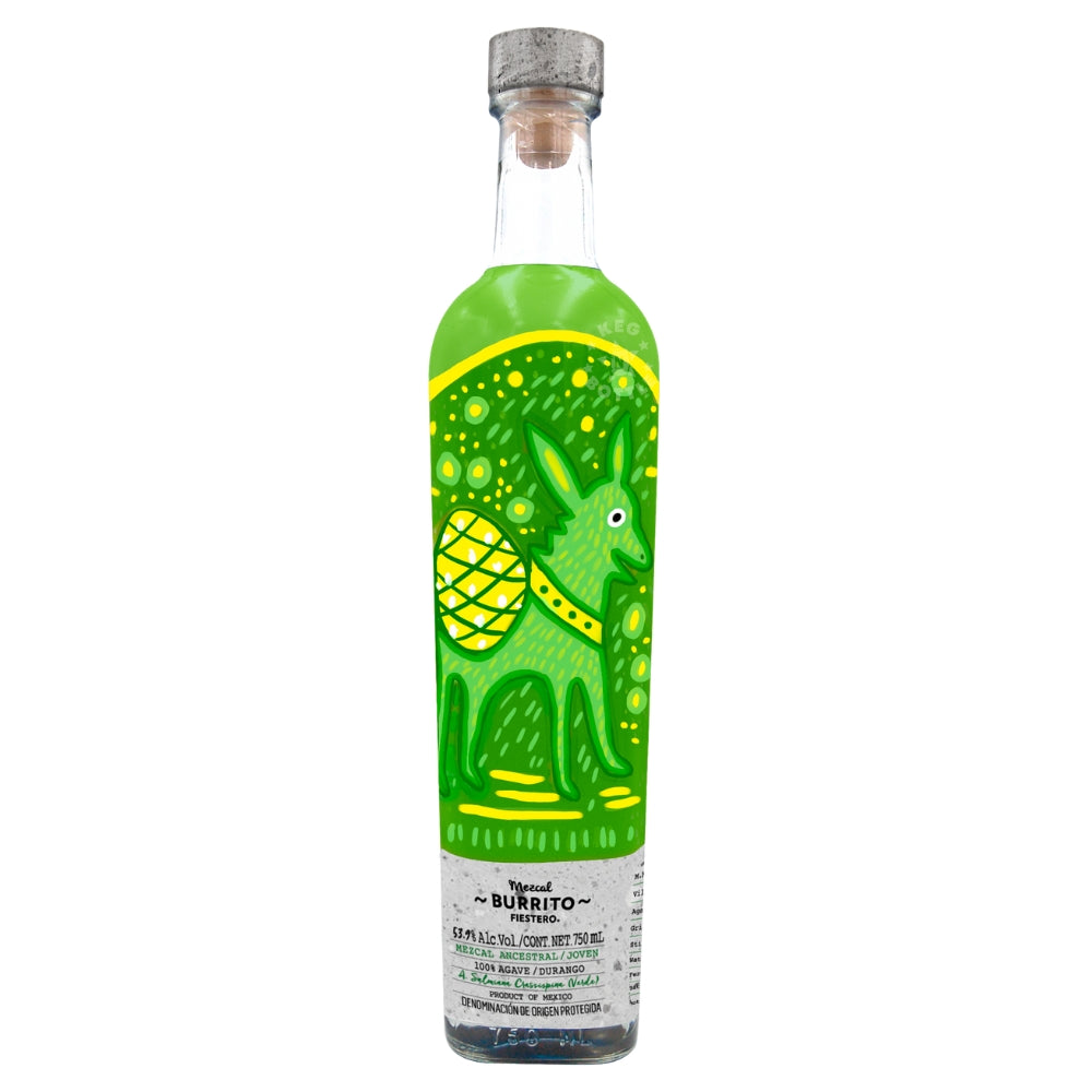 Burrito Fiestero Mezcal Ancestral Cenizo 750 ml bottle
