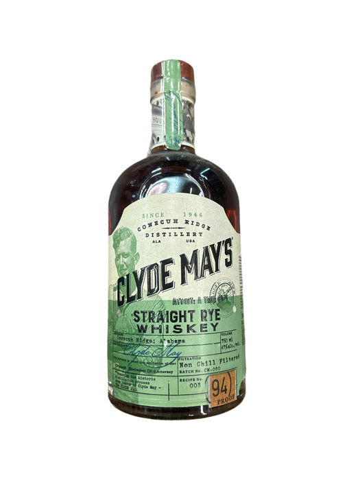 Clyde May's Straight Rye Whiskey (750 mL)