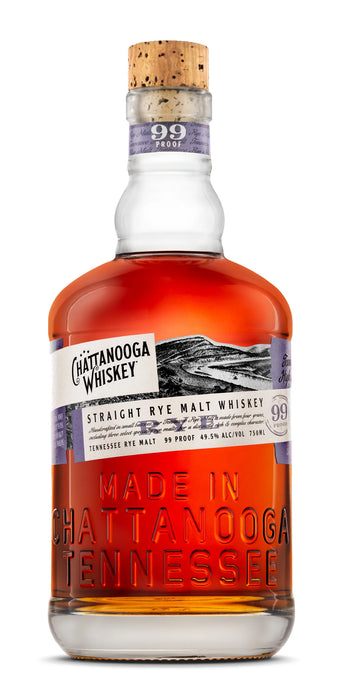 Chattanooga Straight Rye Tennessee Whiskey (750ML)