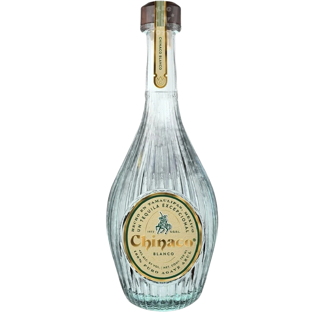 Chinaco Blanco Tequila 700mL bottle crafted from 100% Blue Weber Agave in Tamaulipas Mexico with a crisp and vibrant agave-forward profile.
