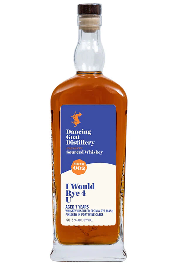 Dancing Goat I Would For U Rye Whiskey (750mL)
