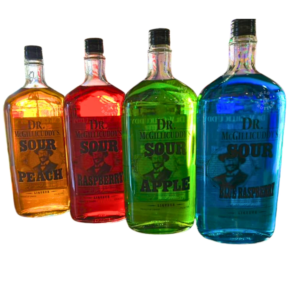 Dr. McGillicuddy’s Sour Flavors Variety Pack (4 x 750 ml) 2